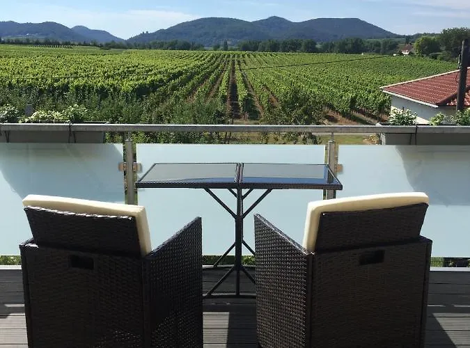 Suedpfalz Mit Balkon & Weinbergblick - Valley Suew * Heuchelheim-Klingen